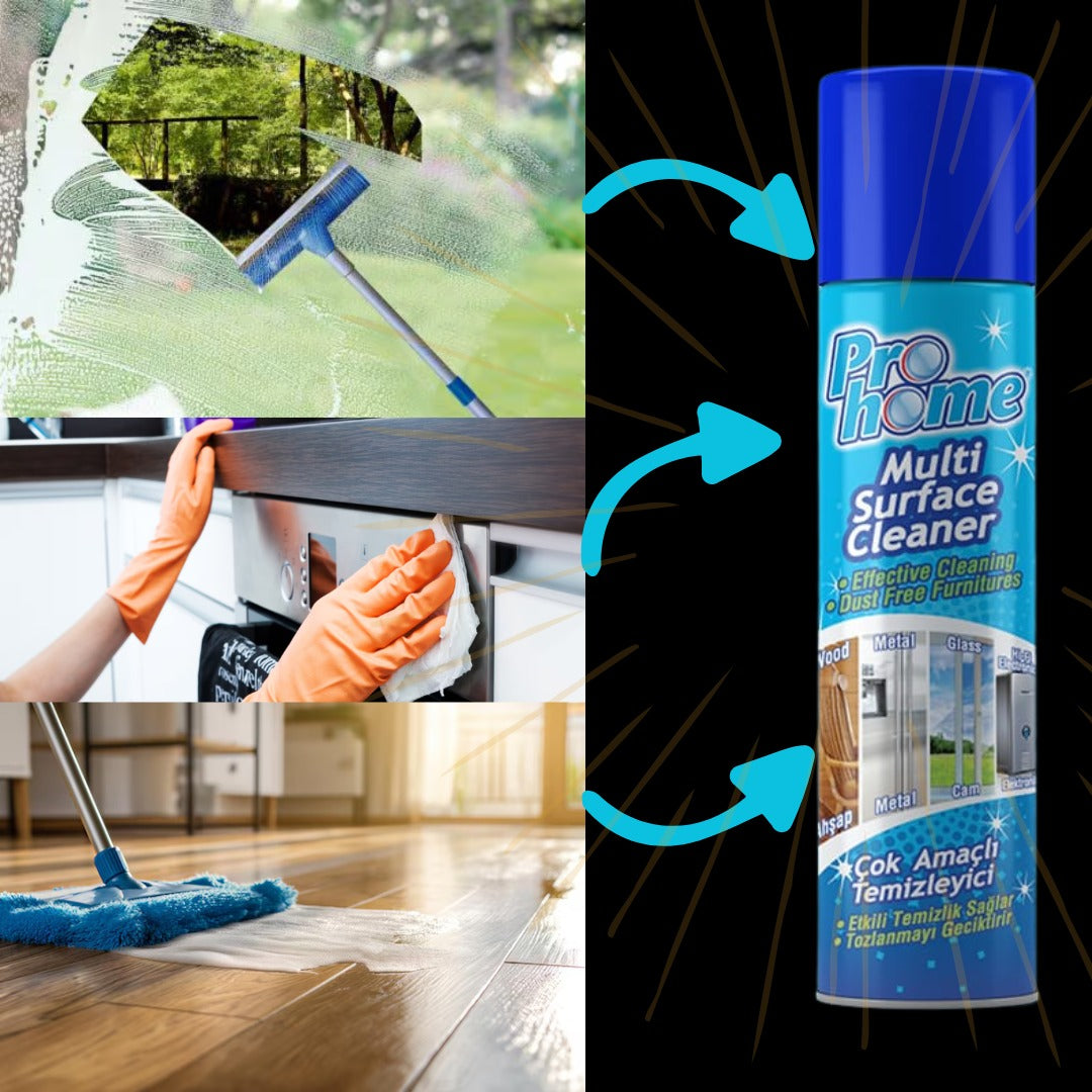 Pack PRO-HOME de Limpieza 3 Frascos diferentes