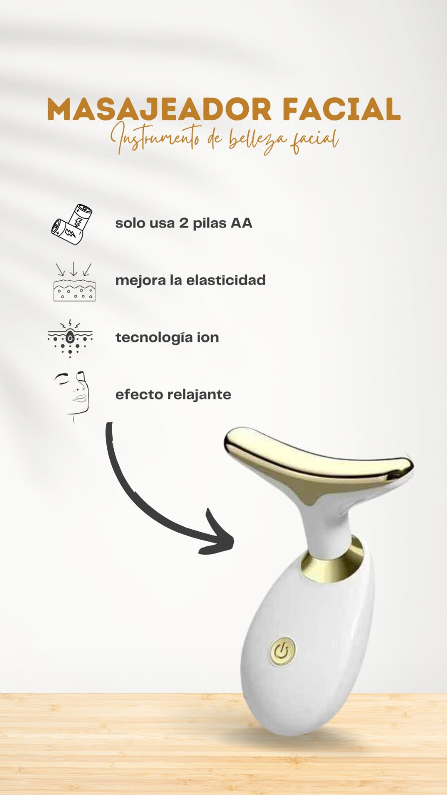 Masajeador facial, Antiarrugas
